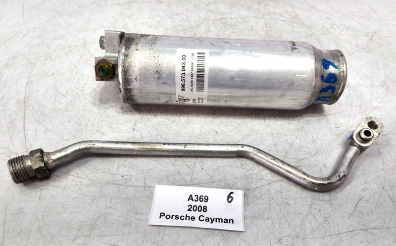 ✅ 06-12 OEM Porsche Cayman 987 Air Conditioning Receiver Drier Bottle W/ Hose