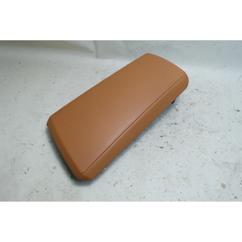 Damaged 19-25 BMW G20 3-Series G22 Front Center Console Armrest Cognac Brown OEM