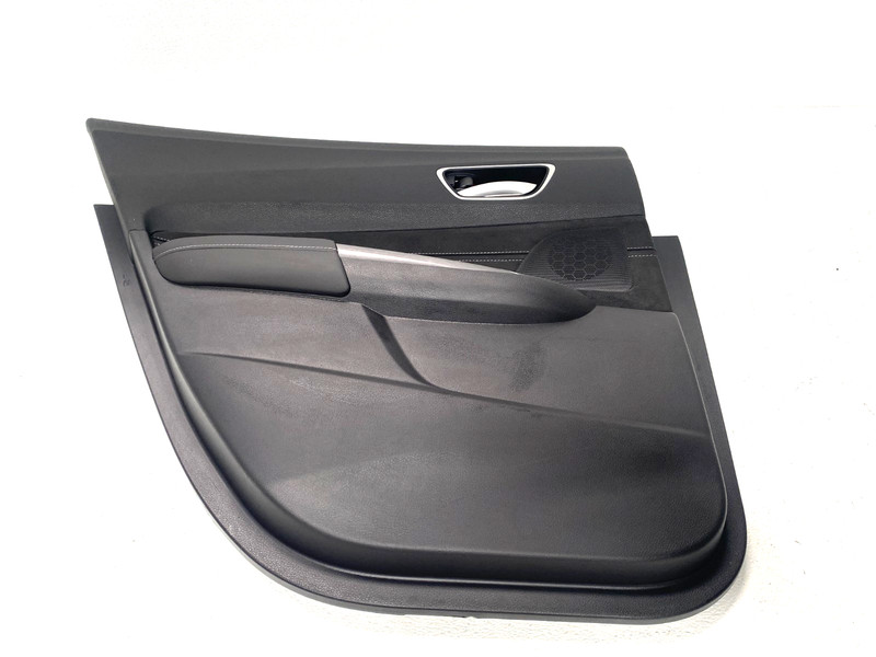 18-20 ACURA TLX A-SPEC REAR LEFT DOOR PANEL BLACK SUEDE OEM #A0.39