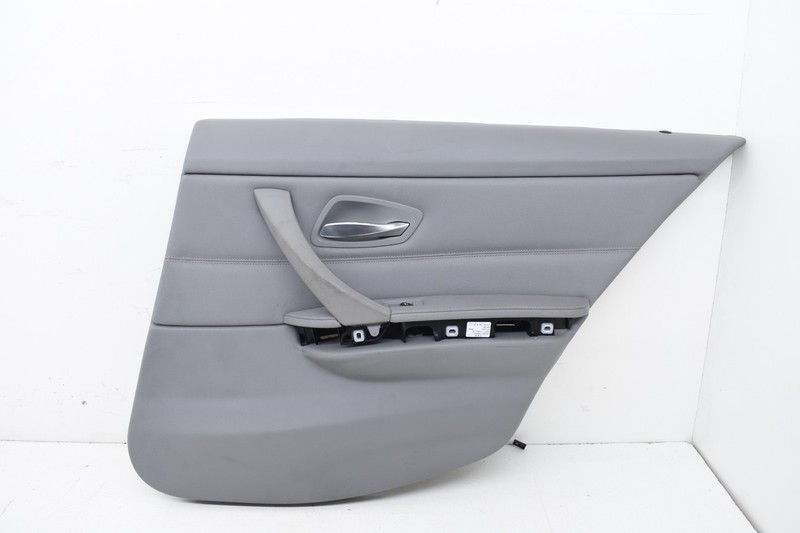 2011 BMW E90 328xi Rear Right Passenger Interior Door Panel Trim Gray OEM KW78