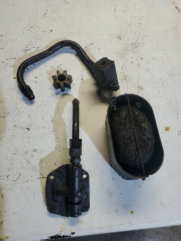 1947 Chevrolet FleetmasterENGINE OIL PUMP PICKUP SCREEN TUB tube