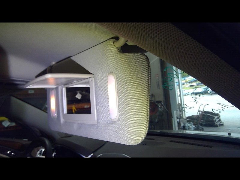 Passenger Right Sun Visor Fits 10-14 SRX 1673101