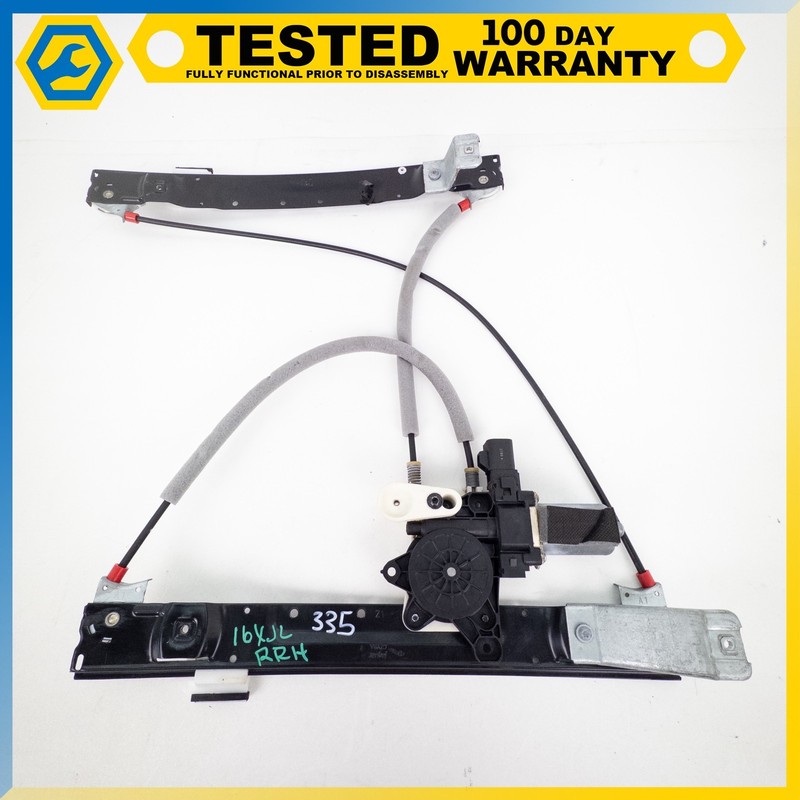 10-19 JAGUAR XJ XJL LWB REAR RIGHT SIDE DOOR WINDOW REGULATOR MOTOR OEM