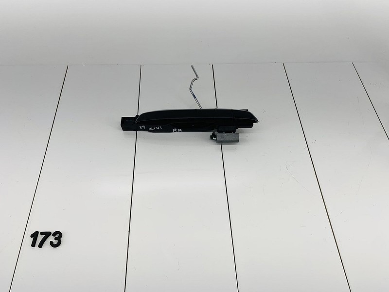 2016-2021 HONDA CIVIC REAR RIGHT SIDE DOOR EXTERIOR HANDLE CRYSTAL BLACK OEM