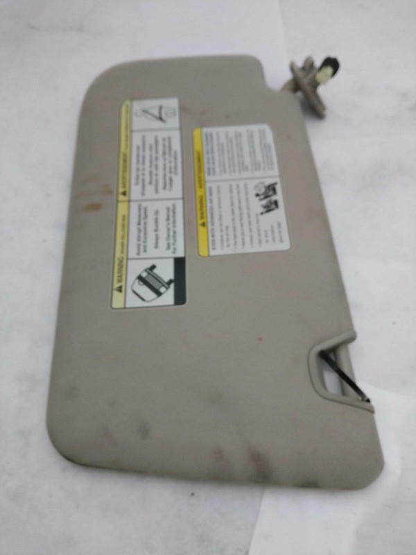 2015 Nissan Rogue Grey Sun Visor 4DR SUV Used OEM Part #109529