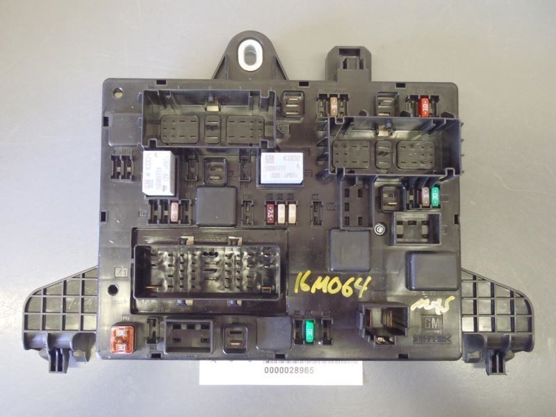 Rear Body Cabin Fuse Box 22798890 Fits 2013-2016 Buick Verano 71338