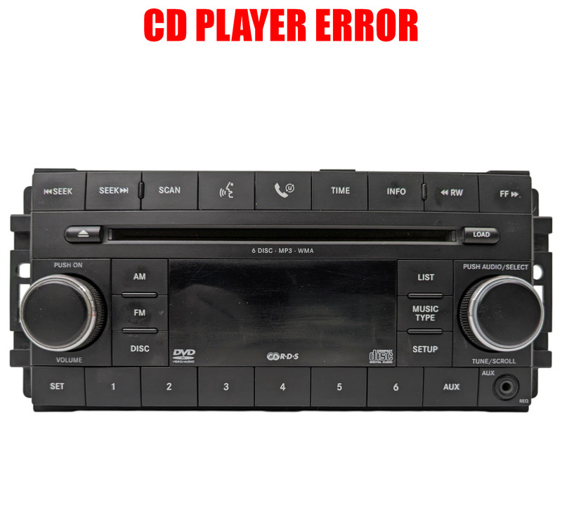 08 09 10 Dodge Charger Magnum Chrysler 300 Radio Display CD Player 05064923AF
