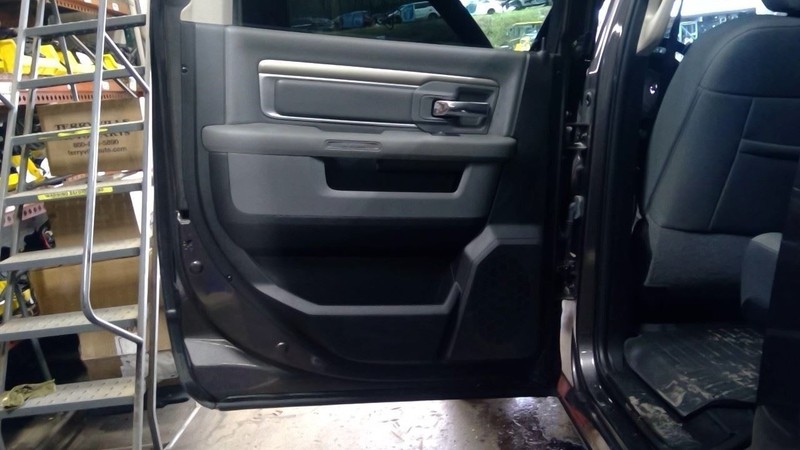 RAM Mega Cab 2500 2015 Driver Left Rear Door Trim Panel Rear 1786840