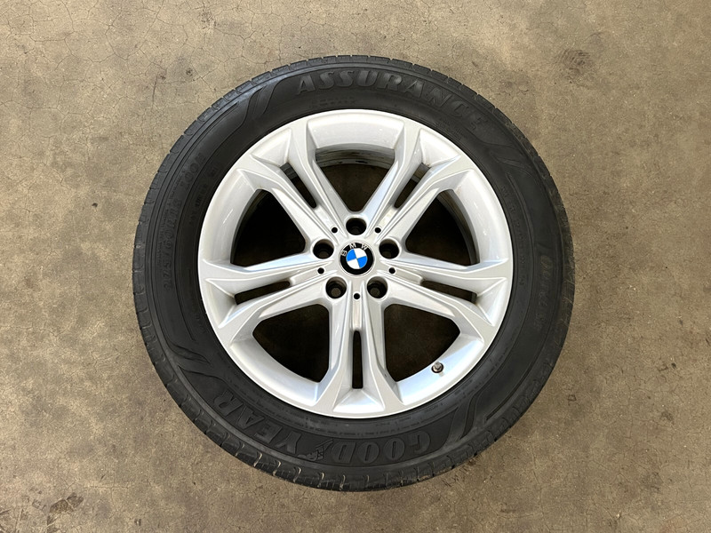⭐2018-2023 BMW X3 WHEEL RIM TIRE 225/60/18 7X18 10 SPOKE SILVER OEM LOT2593