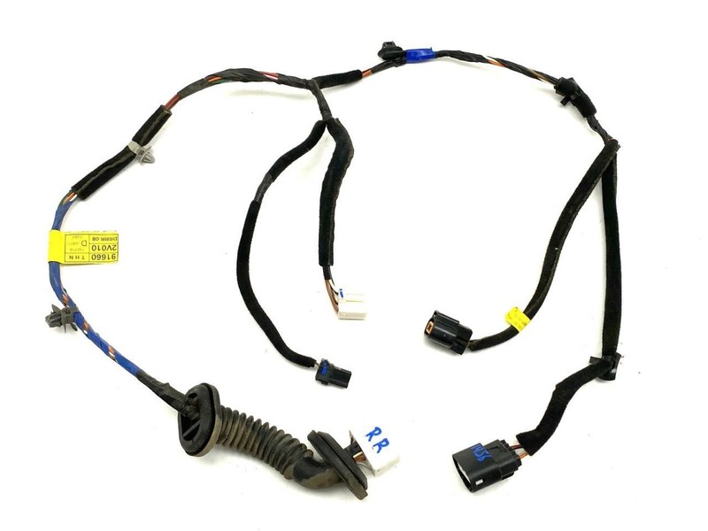 Right Passenger Side Rear Door Wire Harness Fits 2015 Hyundai Veloster 87546