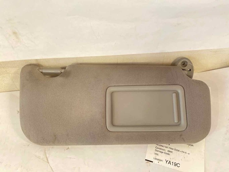 Sun Visor TOYOTA CAMRY Right 18 19 20 21 22 23 24