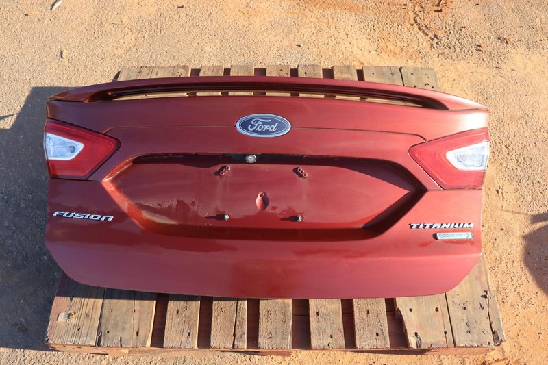 2013-2020 FORD FUSION REAR TAILGATE TRUNK DECK LID W/ SPOILER & LAMPS OEM