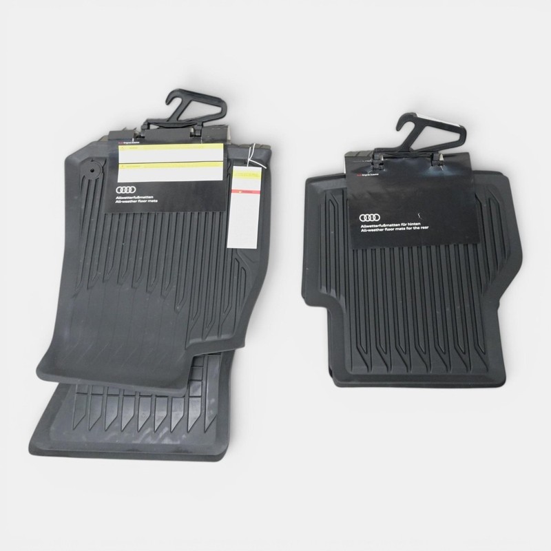 2019-2024 AUDI A7 Rear Front Floor All Weather Rubber Mat Set 4 OEM 4k8061221041