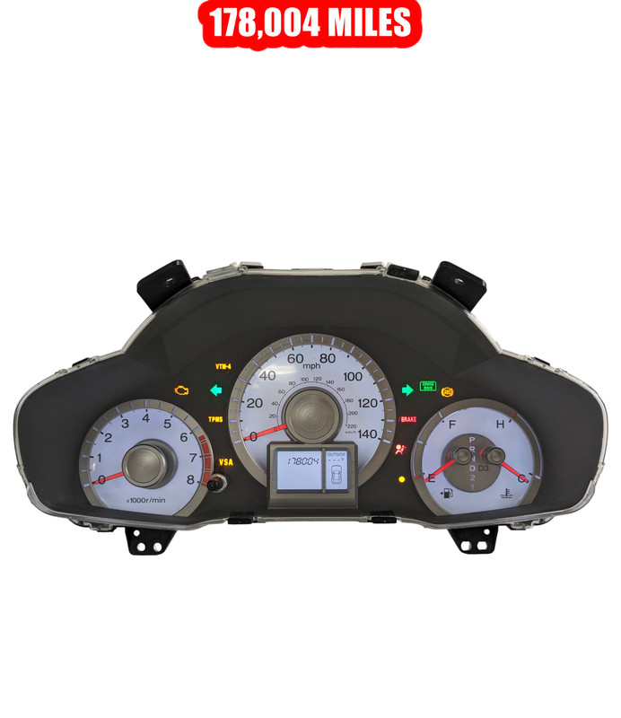 2009-2015 Honda Pilot Instrument Cluster Speedometer 78100-SZA-A513-M1 OEM 178K