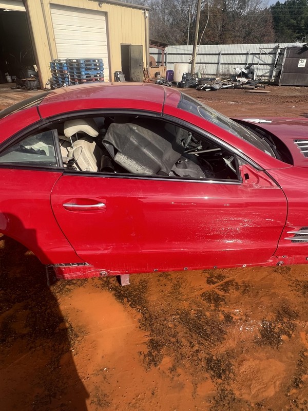 2003-2012 MERCEDES SL500 R230 RIGHT PASSENGER SIDE DOOR ASSEMBLY OEM RED 590U