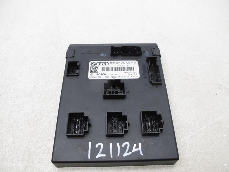 12-18 AUDI 4G A7 S7 A6 S6 QUATTRO BODY CONTROL MODULE COMPUTER BCM OEM 121124