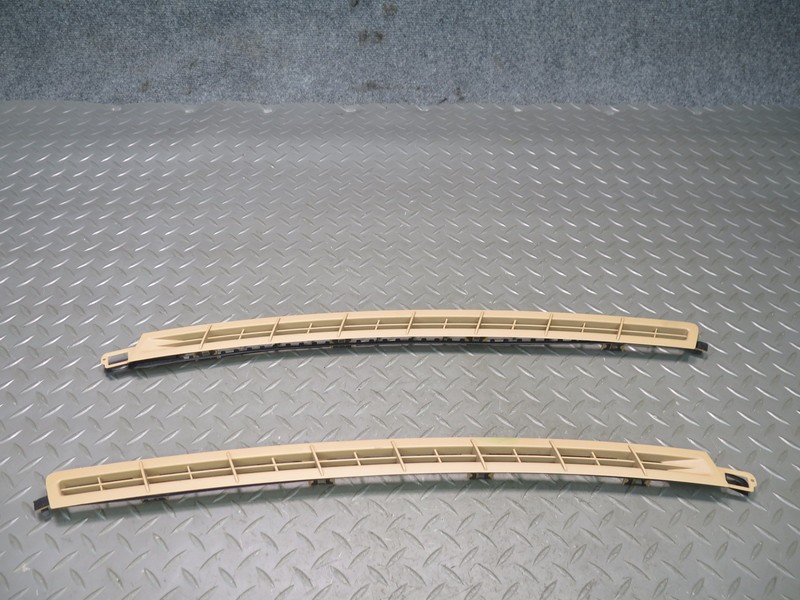 2010-2016 PORSCHE PANAMERA 970 DASH FRONT A/C AIR VENT TRIM GRILLE SET