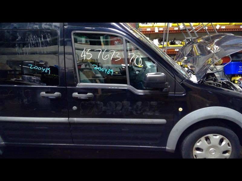 Passenger Front Door Side Black With Molding Fits 10-13 TRANSIT CONNECT 737593