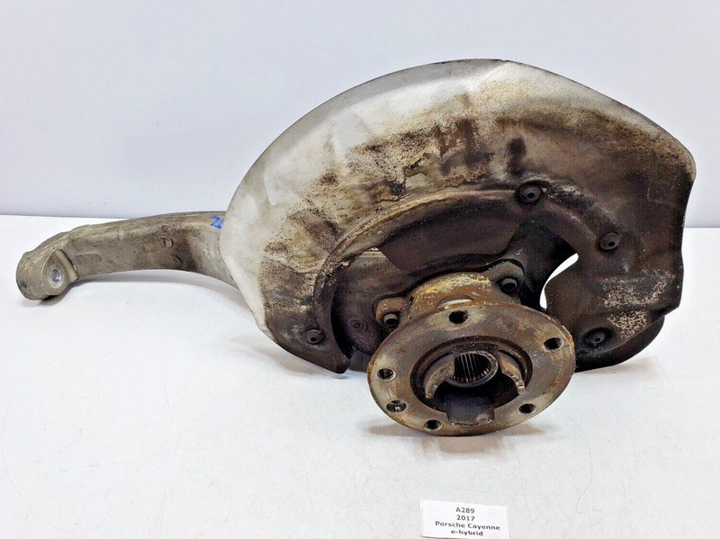 ✅ 11-18 OEM Porsche Cayenne 958 E-Hybrid Front Left Driver Spindle Knuckle Hub