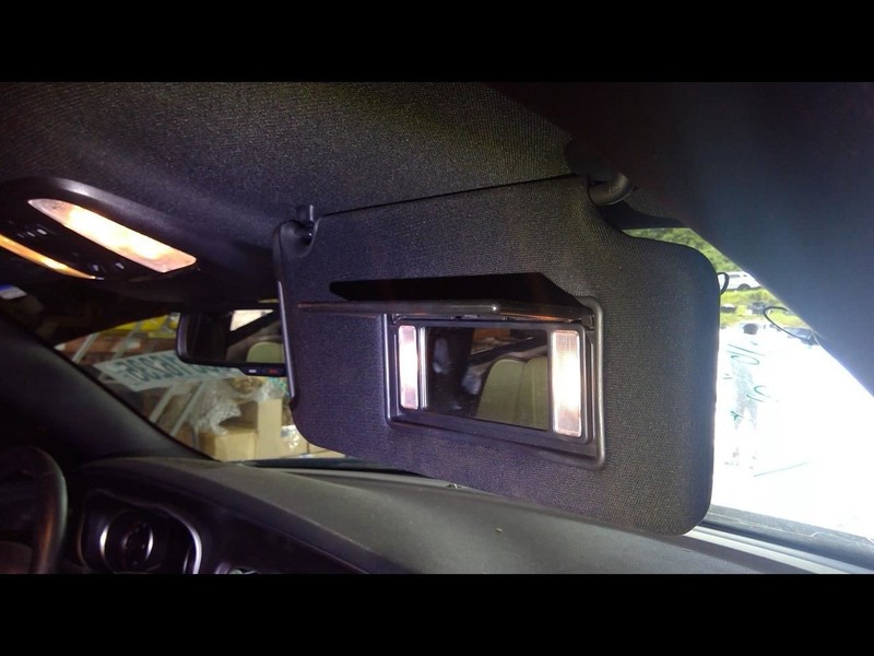 Passenger Right Sun Visor Without Sunroof Fits 15-23 CHARGER 1632515