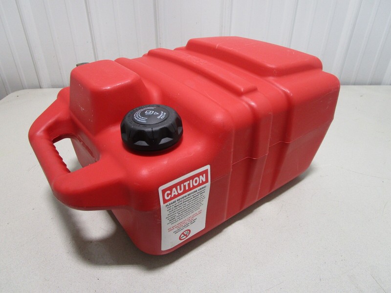 SEASENSE OUTBOARD MOTOR 6 GALLON PLASTIC GAS FUEL TANK MERC OMC SUZUKI YAMAHA