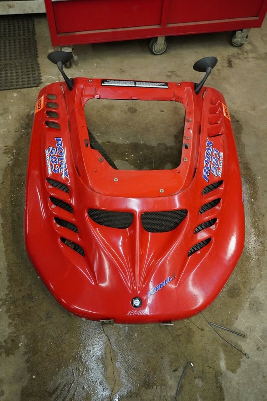 Ski-doo Snowmobile Formula Z STX 470 583 670 Hood 93+ $75 Ship WI IL MN IA SD ND
