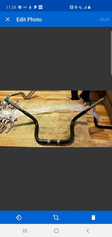 Harley Davidson heritage Bagger Ape Hanger Handlebars 1 1/4