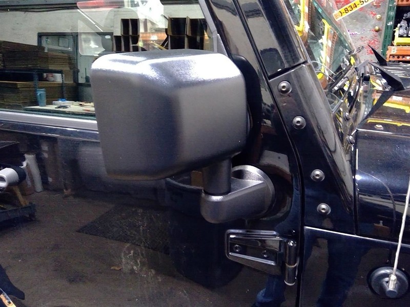 Passenger Side View Mirror Full Door VIN W Jk Body Fits 15-18 WRANGLER 1770509