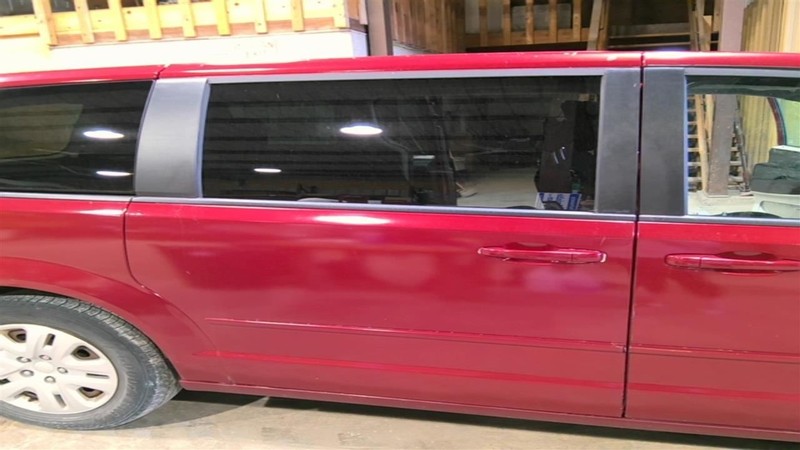 Passenger Rear Side Door Stationary Fixed Glass Fits 08-20 CARAVAN 3456557