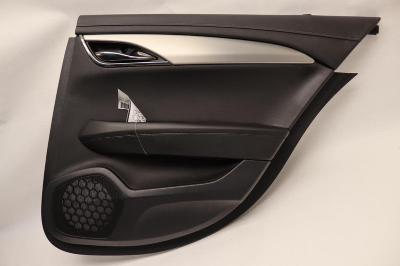 2015-2016 CADILLAC ATS SEDAN REAR RIGHT SIDE DOOR PANEL TRIM COVER BLACK OEM