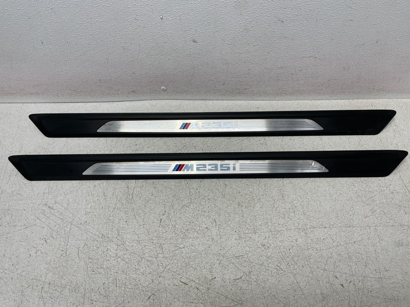 14 15 16 BMW F23 M235i M Sport Front Left & Right Door Sill Scuff Plate 1375 OEM