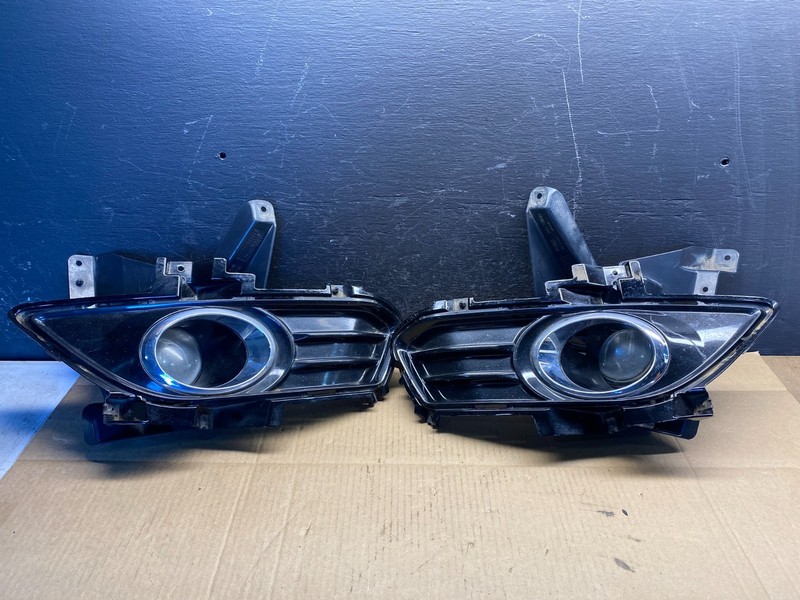 2013-2016 Ford Fusion Front Bumper Left+Right Set Fog Light Bezel Trim AD5030 DG