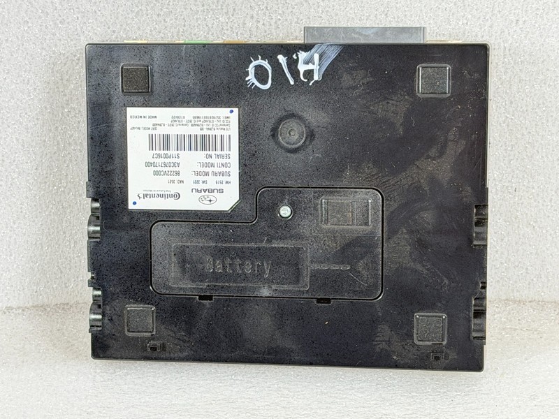 2022-2024 SUBARU WRX TELEMATICS CONTROL MODULE 86222vc000
