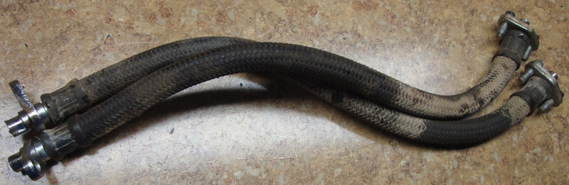 2004 Honda Rancher TRX350 TRX 350 ATV Engine Motor Oil Cooler Lines Hose 04