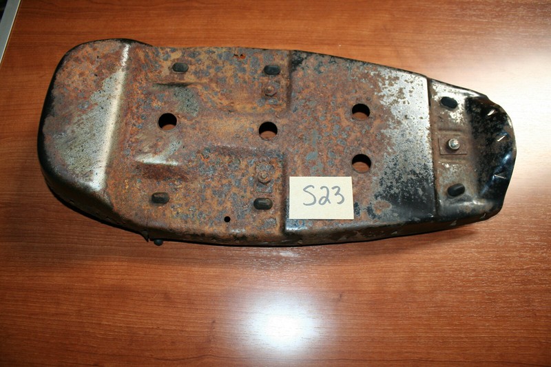 1983 Kawasaki KD 80 Seat Pan Seat Metal Frame OEM 83 B