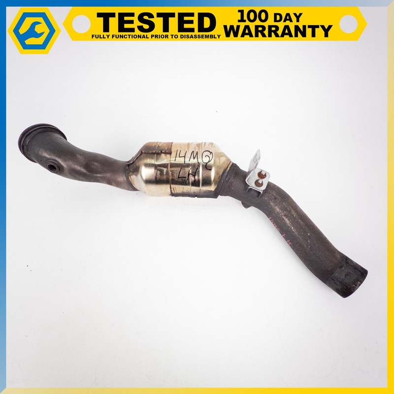 14-19 MASERATI QUATTROPORTE GHIBLI 3.0L ENGINE LEFT SIDE EXHAUST DOWNPIPE OEM