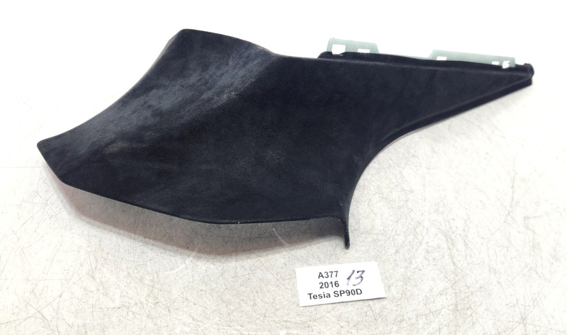 ✅ 12-20 OEM Tesla Model S Rear Left Driver Side C Pillar Trim Alcantara 19k