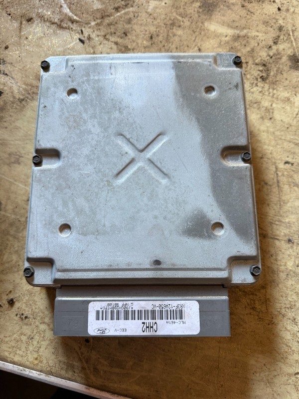 99 00 FORD MUSTANG ENGINE COMPUTER ECU PCM EBX GT 4.6 A/T XR3F-12A650-UC