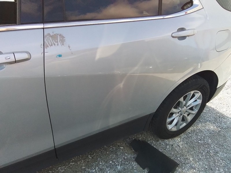 Driver Rear Side Door With Privacy Tint Glass Fits 18-24 EQUINOX 3479164