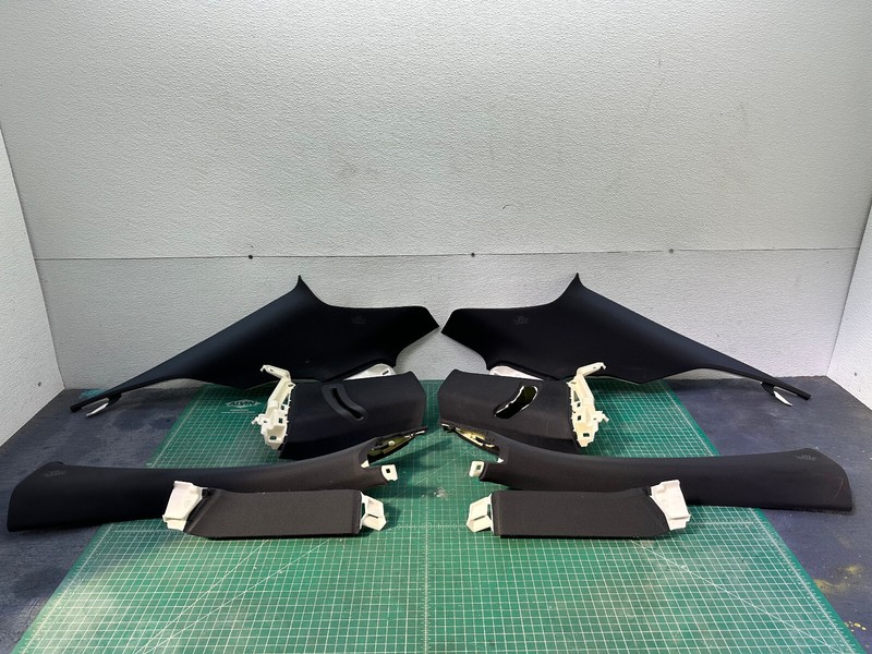 15-24 LEXUS RC300 RC350 A B C PILLARS INTERIOR TRIM COVER SET OEM