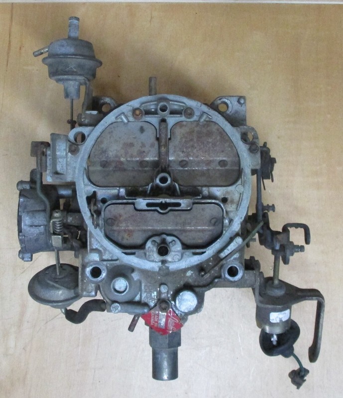 USED 4 BARREL ROCHESTER Q-JET CARBURETOR 17084287 HJT 1104 BUICK/OLDS 1980-1986
