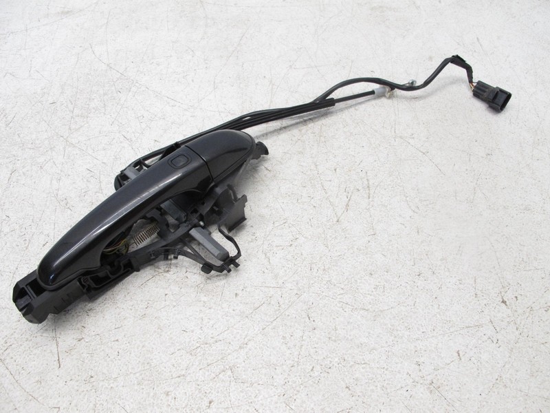 09-15 JAGUAR X250 XF XFR XFR-S DOOR HANDLE EXTERIOR OUTER LEFT REAR OEM 092424