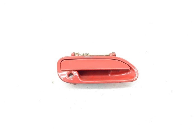 1991-1994 NISSAN 240SX KA24DE PASSENGER RIGHT FRONT RED EXTERIOR DOOR HANDLE