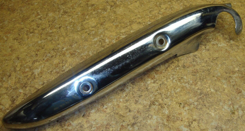 94 Honda Magna VF750 VF 750 C VF750C Chrome Rear Back Fender Trim Piece Bar Rail