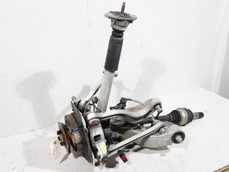 10-16 Porsche Panamera 970 Rear Right Suspension Knuckle Shock Spring Wire Arms
