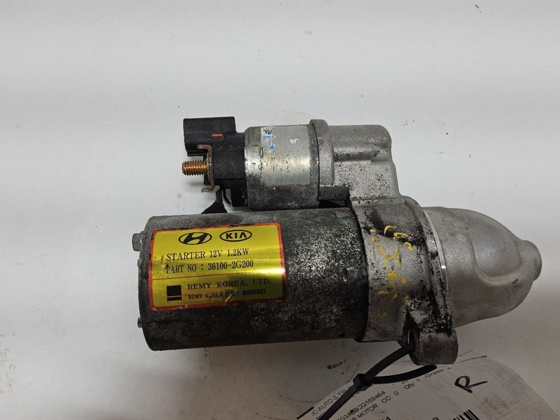 Starter Motor VIN B 8th Digit Turbo ID 361002G100 Fits 08-14 SONATA 3487915