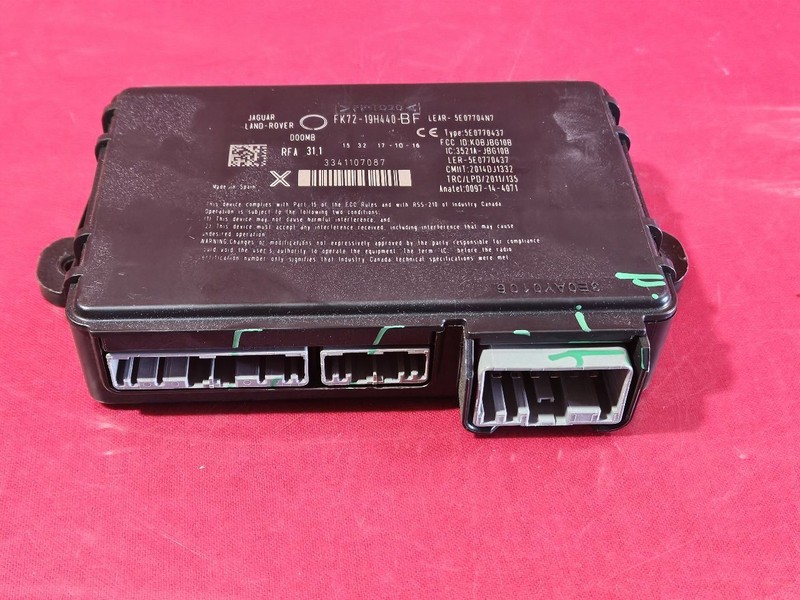 2013-2019 Land Rover 2015-2024 Jaguar Keyless Entry Receiver Control Module
