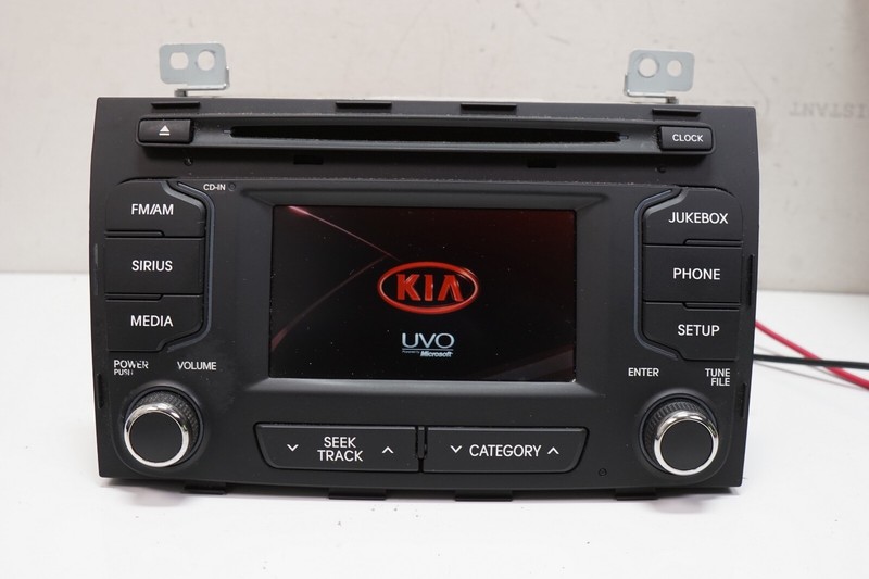 KIA SPORTAGE UVO Radio CD Tuner Head Unit OEM 2010 - 2013