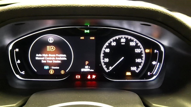 2018-2020 Honda Accord Speedometer Instrument Cluster 1.5L MPH US Market Turbo