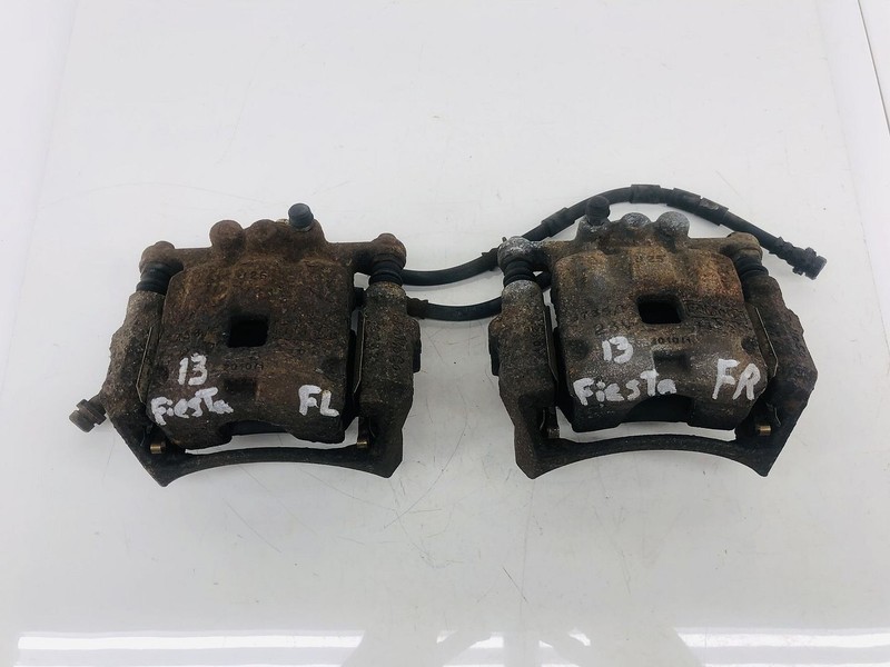 11-19 FORD FIESTA FRONT RIGHT & LEFT SIDE ABS BRAKE CALIPER SET OF 2 OEM